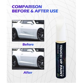 SCUARI Car Paint Scratch Repair,Touch Up Paint for Cars,Car Accessories Car Paint,Car Scratch Repair,Touch Up Paint Pen,Car Scratch Remover Pen,Car Touch Up Paint Pen for Erase Car Scratches (White)