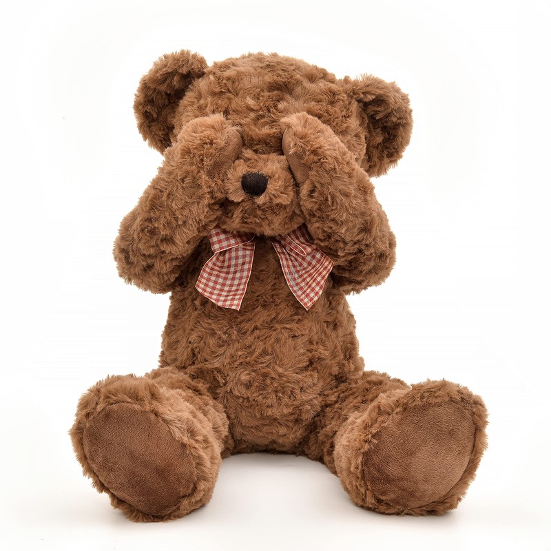 suepcuddly 20" Posed Teddy Bear Stuffed Animal Cute Plush Toy