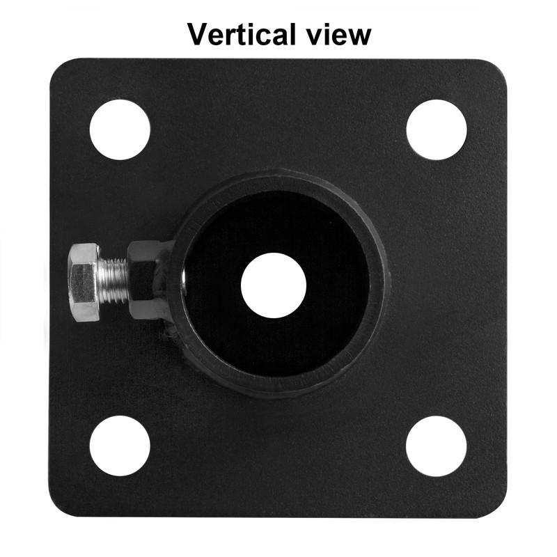GBGS Black 1-5/8"(Actual fits 1-5/8" OD Pipe) Chain Link Fence
