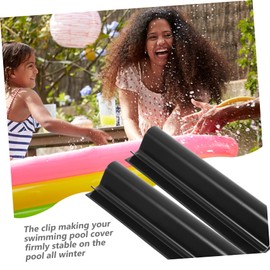 ORFOFE Convenient Pool Cover Fixator 24pcs Replaceable Clips Suitable for Above Ground Pools Made of Abs Pc