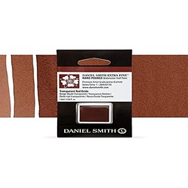 Daniel Smith 284650130 Transparent Red Oxide Watercolors Half Pan
