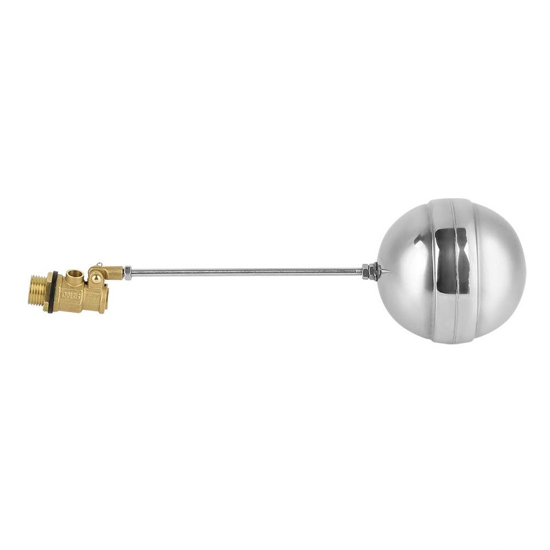 Jeanoko DN15 G1/2 Stainless Steel Floating Ball Float Valves Brass