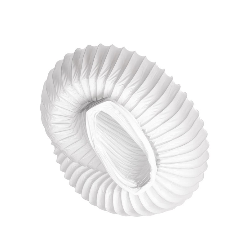 220 x 55 mm - 3 m flat channel PVC