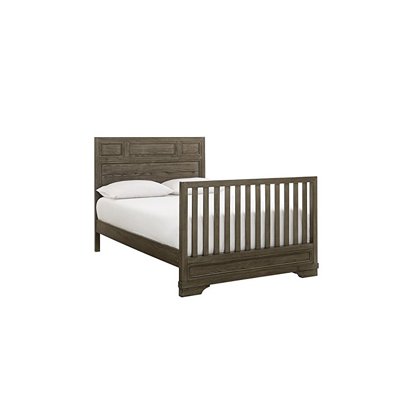 Westwood Design Foundry Full Bed Rails, Brushed Pewter