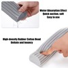 Pieces Sponge Mop PVA Refill Pack 34 cm Grey Mop