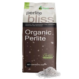 plantonix Coco Bliss - Premium Coconut Coir chip Organic  for Plants, Seeds, and Gardens - Perlite Bliss, 8 Qts