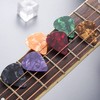 30 Pieces Guitar Finger Picks Thumb Picks Set Thumb and
