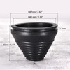 sourcing map Rubber Grommet Wire Protection Thick Plates Conical Holder