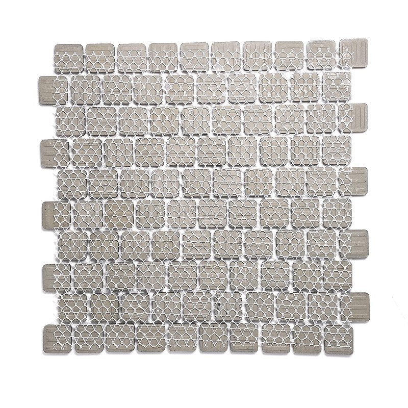 Tenedos 1x1 Cobalt Blue Square (Exact Size 1-1/8 in.) Brick