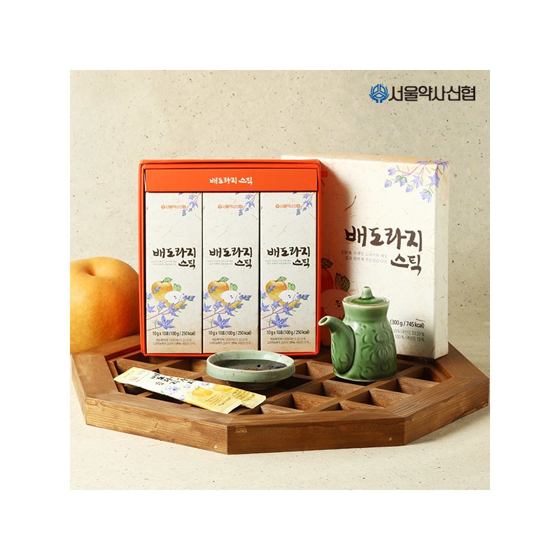 Seoul Pharmacist Cooperative (현대Hmall)배도라지 스틱 10g 30포 3세트 (Hyundai Hmall)