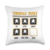 Spider Lover Arachnid Cobweb Terrarium Tarantula Throw Pillow