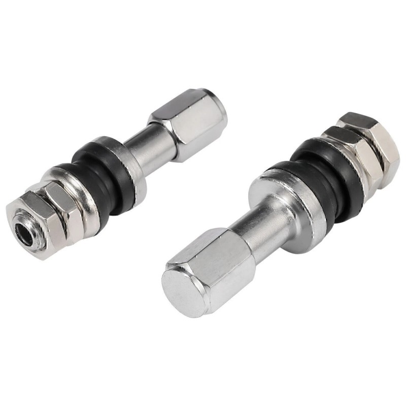 GEARZAAR 10x Stainless Steel Wheel Tire Valve Stems Hight Pressure