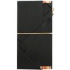 Suzuki Paper Festival Bag, Creative Gold Seal, Striped, Dark Black,