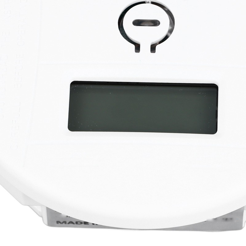 CO Detector Battery Operated Audible and Visual Mini CO Alarm