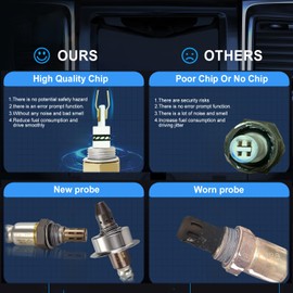 2Pcs 234-9119 234-4350 Oxygen O2 Sensor Upstream Downstream Compatible with 2015-2012 Honda Civic 1.8L, for Acura 2013 2014 ILX