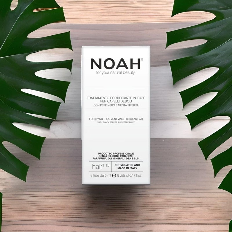 NOAH Natural 1.15 Fortifying Hair Treatment Vials Serum for Weak