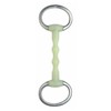 Happy Mouth Ripple Eggbutt Snaffle Dee Horse Bit (5 Inchs)