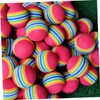 NOLITOY Attractive 63mm Rainbow Balls 8 Pack Eva Training Balls