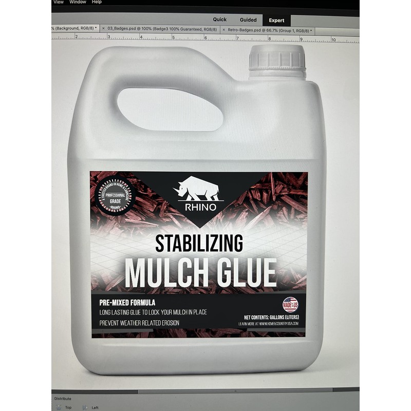 Rhino Mulch and Rock Glue - Maximum Stregnth Concentrate 1