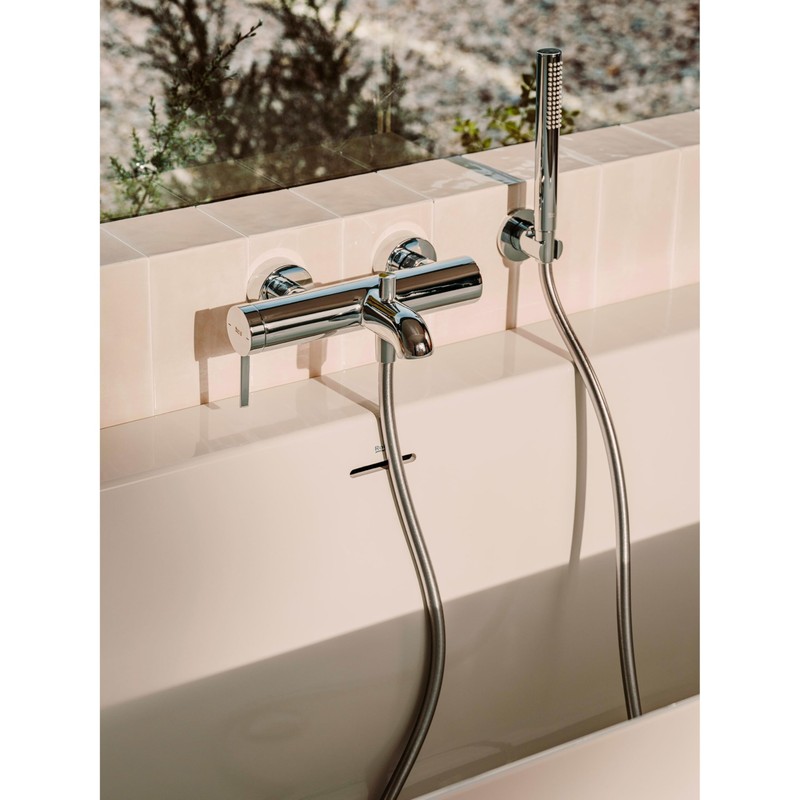 Roca A5B9B61C00 Hand Shower- Stella Stick Round series-A5B9B61C00, Chrome