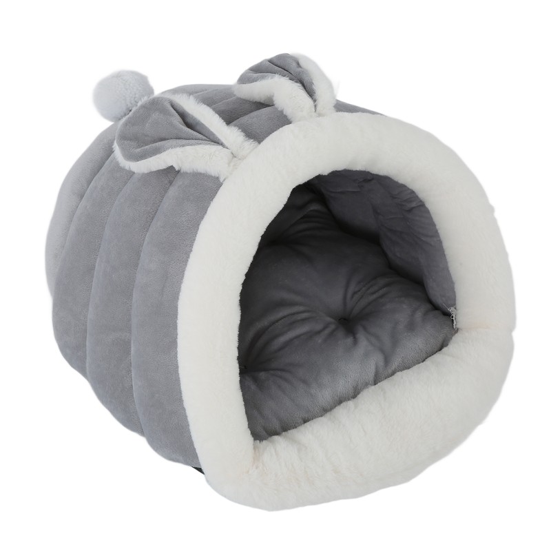 Rabbit Ears Cat and Dog Kennel Machine Washable Semi Enclosed