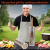 Rolling Grill Baskets(2 PCS),304 Stainless Steel with Removable Wooden Handle,