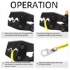 KF CPTEC Crimp Tool for Bare Crimp Terminals 1.25-8mm² Bare