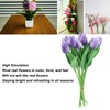 10pcs Artificial Tulip Flowers High Simulation Flowers Decor for Living