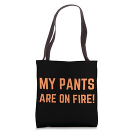 Funny Lying and Liar Tote Bag