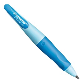 STABILO EASYergo 3.15mm Mechanical Pencil Left Handed with Sharpener - Light Blue/Dark Blue