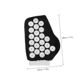 Ipetboom Ergonomic Fit Acupressure Gloves Handheld Massager Mitts for Yoga Home Office Use