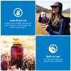 Nalgene Sustain Tritan BPA-Free Water Bottle Made with Material Derived