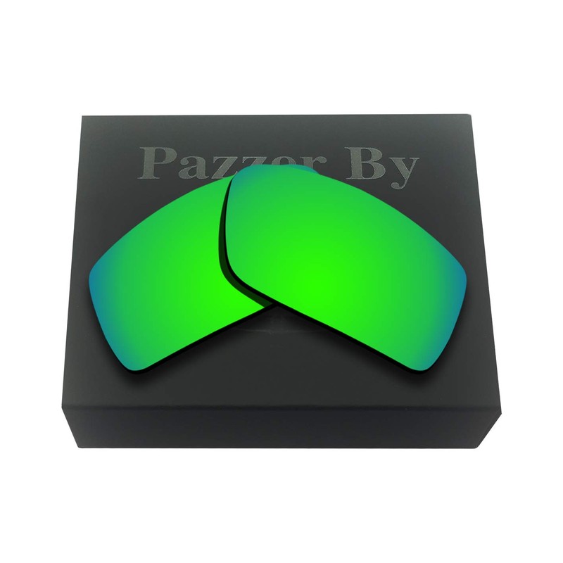 Polarized Replacement Lenses for Oakley Gascan - Green Mirrored Coating