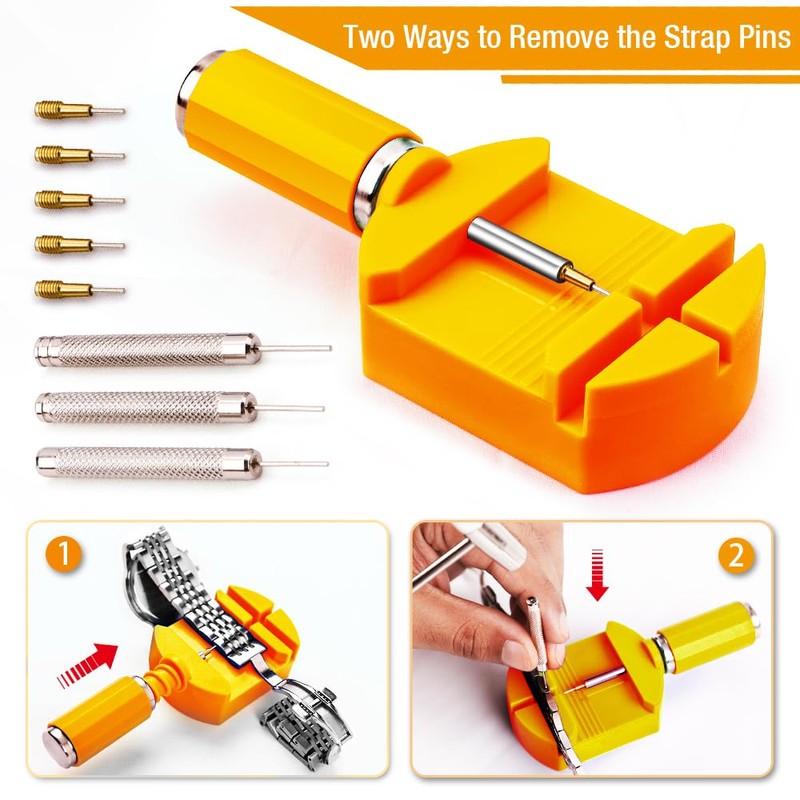 Watch Link Removal Kit, Resizing Adjustment Watch Band Sizing Strap