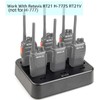 Retevis RT21 Six-Way Multi Unit Rapid Gang Charger Compatible with