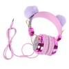 OSALADI Child Headset Boys and Girls Cartoon Headphones Long for