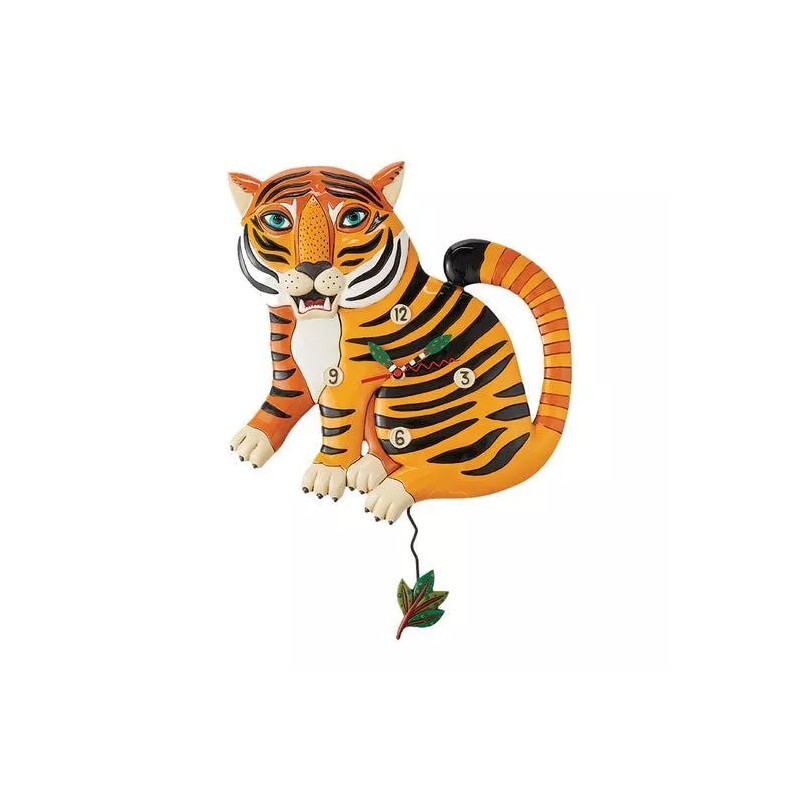 Allen Designs Stripes The Tiger Wall Clock 6012490