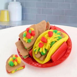 Play-Doh Hasbro E6686, Kitchen:Tacos & Tortillas Play Set with Clay Kitchen Creations