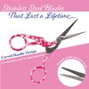 Stork Bird Pointed Tip Embroidery Craft Stainless Steel Crane Scissors