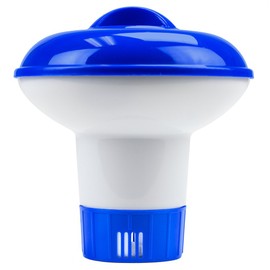 SplashTech Mini Chlorine Floater for 1-inch Tablets – Swimming Pool Floating Chlorine Dispenser & Chemical Holder with Secure Lock Lid – Chlorinator for Any Size Pools, Spas, & Hot Tubs