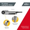Wiha SB24628 Angled head to 105° 1/4 in x 1/4