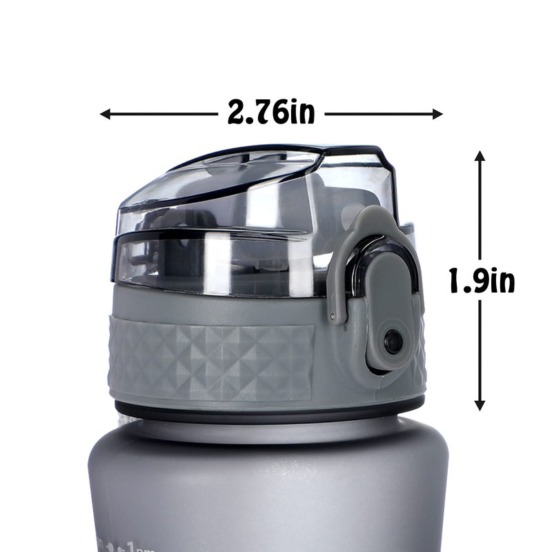 OLDLEY Replacement Straw Lid for 450ml Water Bottle, Leakproof Dustproof