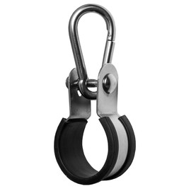 Tectran 94-0103 Hanger Bracket Assembly (, Hanger Bracket Mounting Assembly (Stainless Steel), Silver-Black