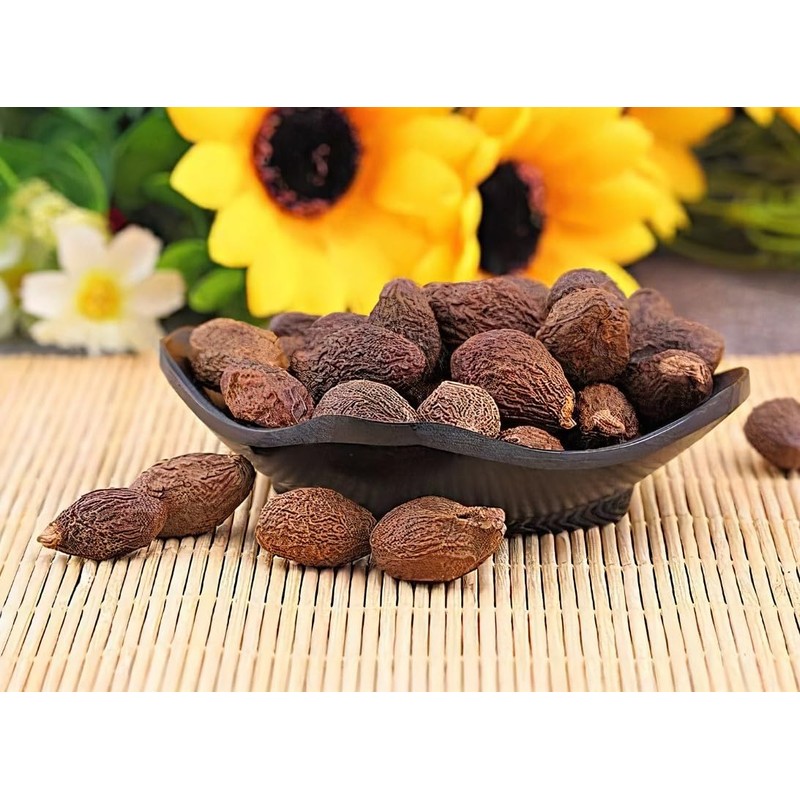 Bestliving Malva Nut Dried Sterculia Lychnophora, Dried Pangdahai 0.375lb/6Ounces/170g, 胖大海
