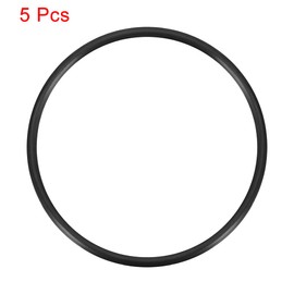 sourcing map Nitrile Rubber O-Rings 76mm OD 69mm ID 3.5mm Width, Metric Nitrile Rubber Sealing Gasket for Automotive Machine Plumbing, Pack of 5