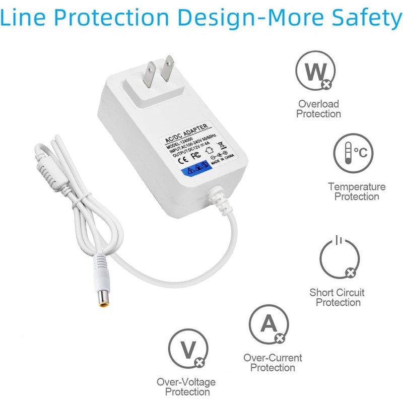 for Snoo Replacement Cord,12V 4A Snoo Power Cable S1000 Compatible