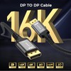 ecoTamil 16K Display Port Cable 80Gbps 2 Meter. This Premuim