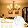 Blakapoo 100 Watt Incandescent Light Bulbs, A19 100W Frosted Light
