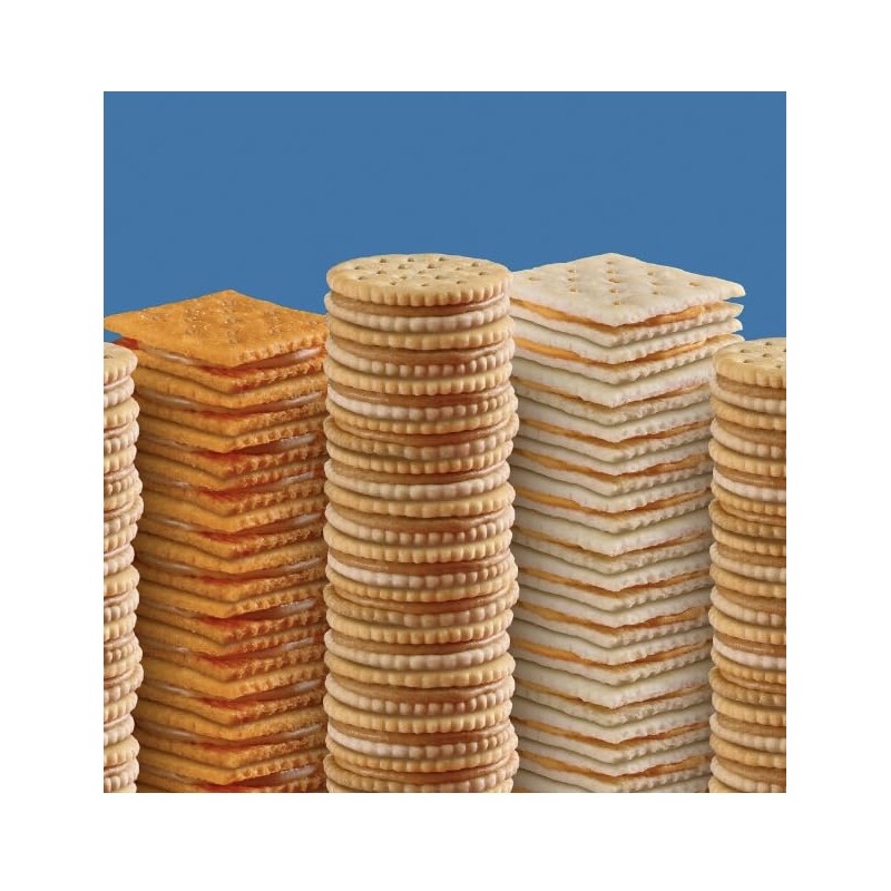 Back to School, Munchies Sandwich Crackers, Peanut Butter (16 count)
