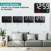 U-picks Digital Alarm Clock, 11.5 Inch Digital Wall Clock, Alarm